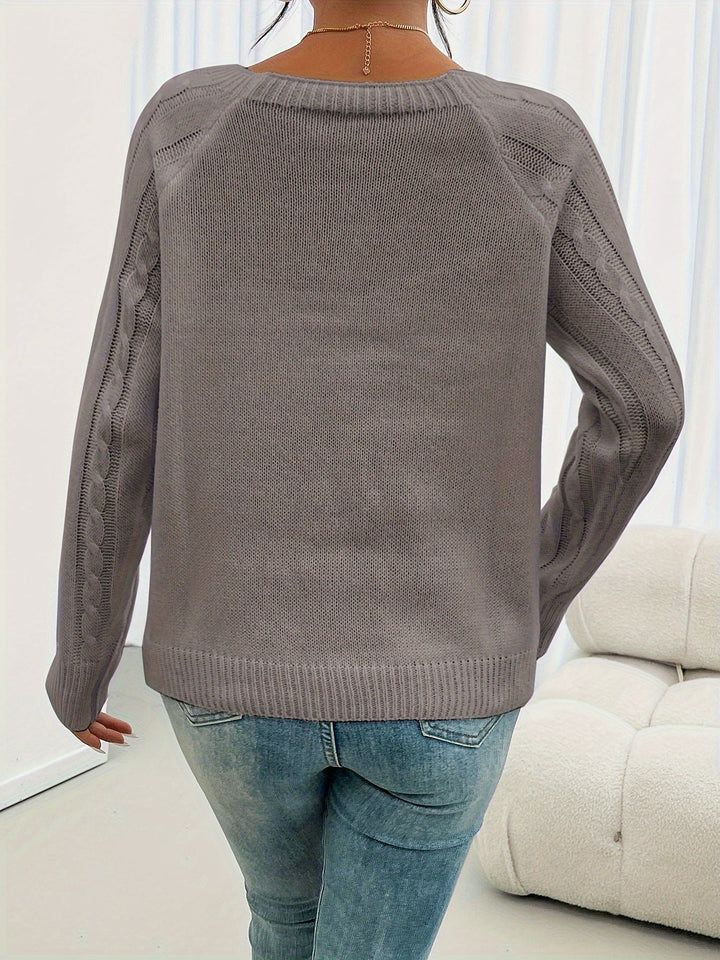 NOLÉ MONTÉLIMAR | PULL TEXTURÉ À BOUTONS POUR FEMME
