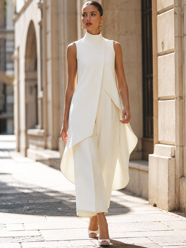 NOLÉ MONTÉLIMAR | ENSEMBLE ASYMÉTRIQUE EN DEUX PIÈCES POUR FEMMES