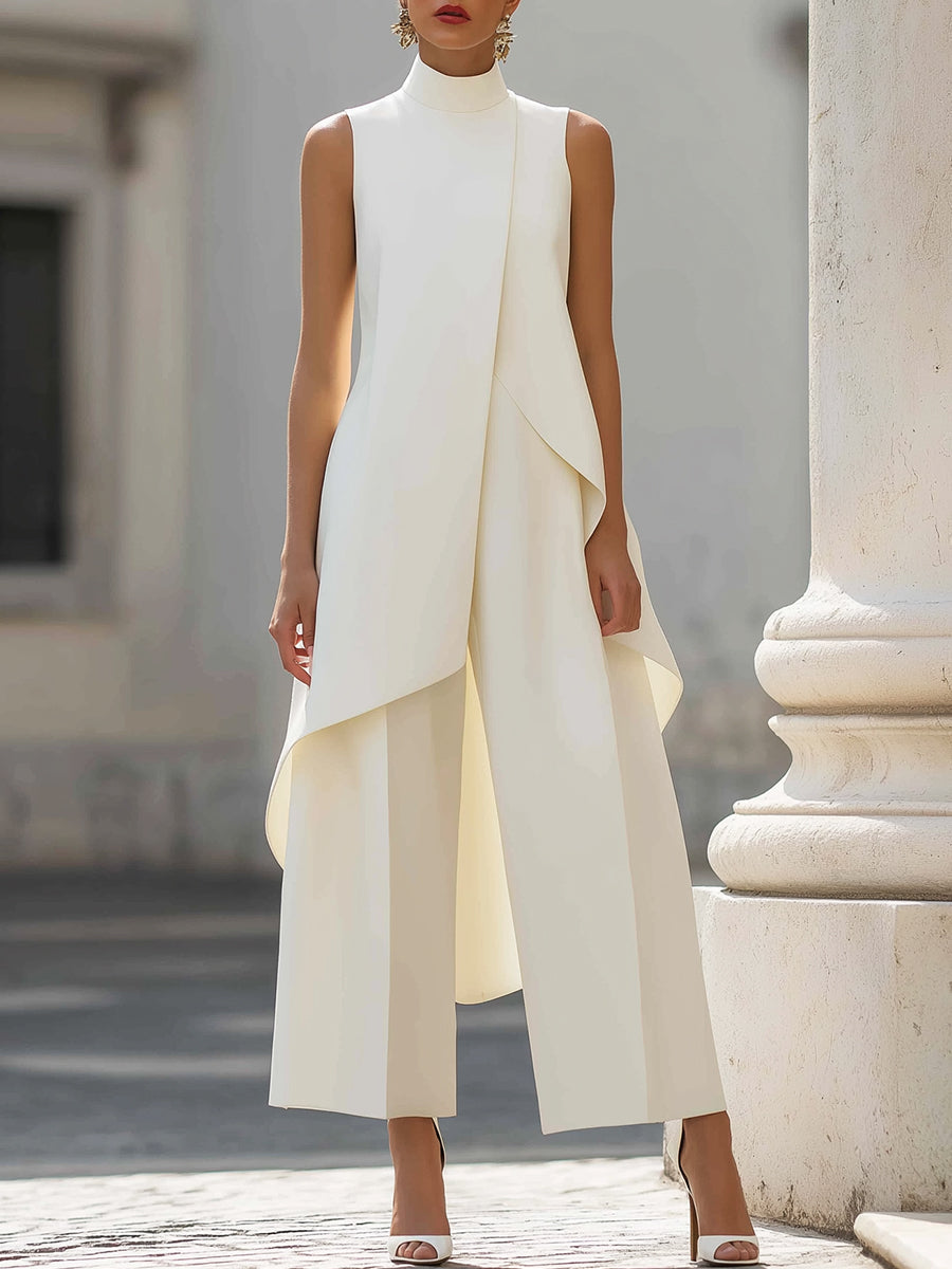 NOLÉ MONTÉLIMAR | ENSEMBLE ASYMÉTRIQUE EN DEUX PIÈCES POUR FEMMES
