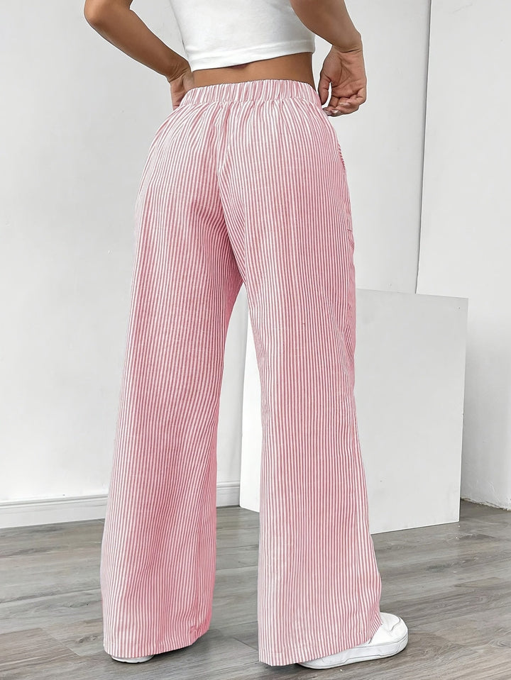 NOLÉ MONTÉLIMAR | PANTALONS AMPLE RAYÉS POUR FEMMES