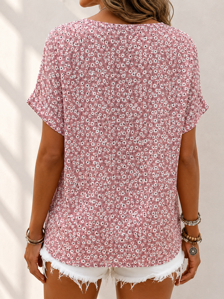 NOLÉ MONTÉLIMAR | BLOUSE FLORALE CHIC POUR FEMME