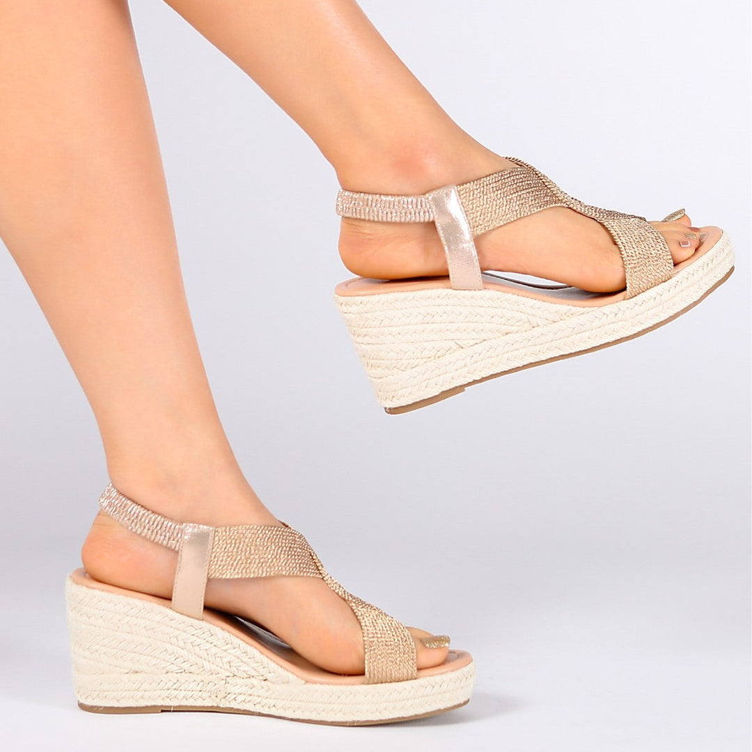 NOLÉ MONTÉLIMAR | SANDALES À TALON TRESSÉES POUR FEMMES