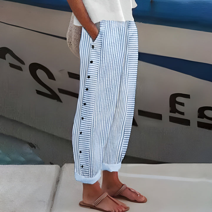 NOLÉ MONTÉLIMAR | PANTALONS RAYÉS POUR FEMMES