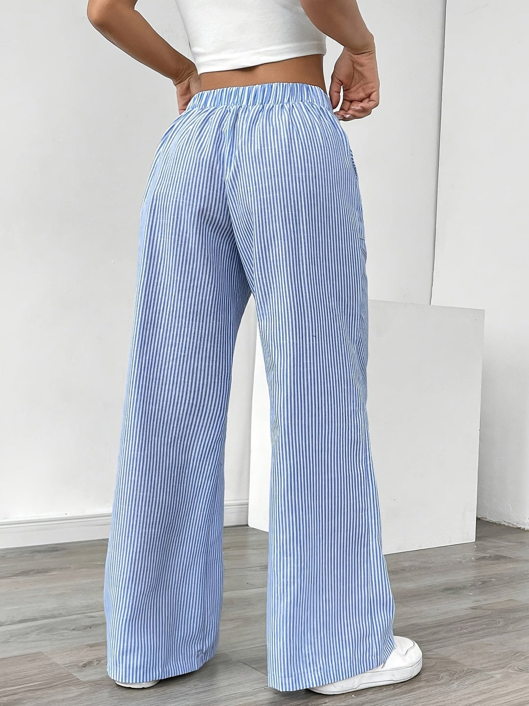 NOLÉ MONTÉLIMAR | PANTALONS AMPLE RAYÉS POUR FEMMES