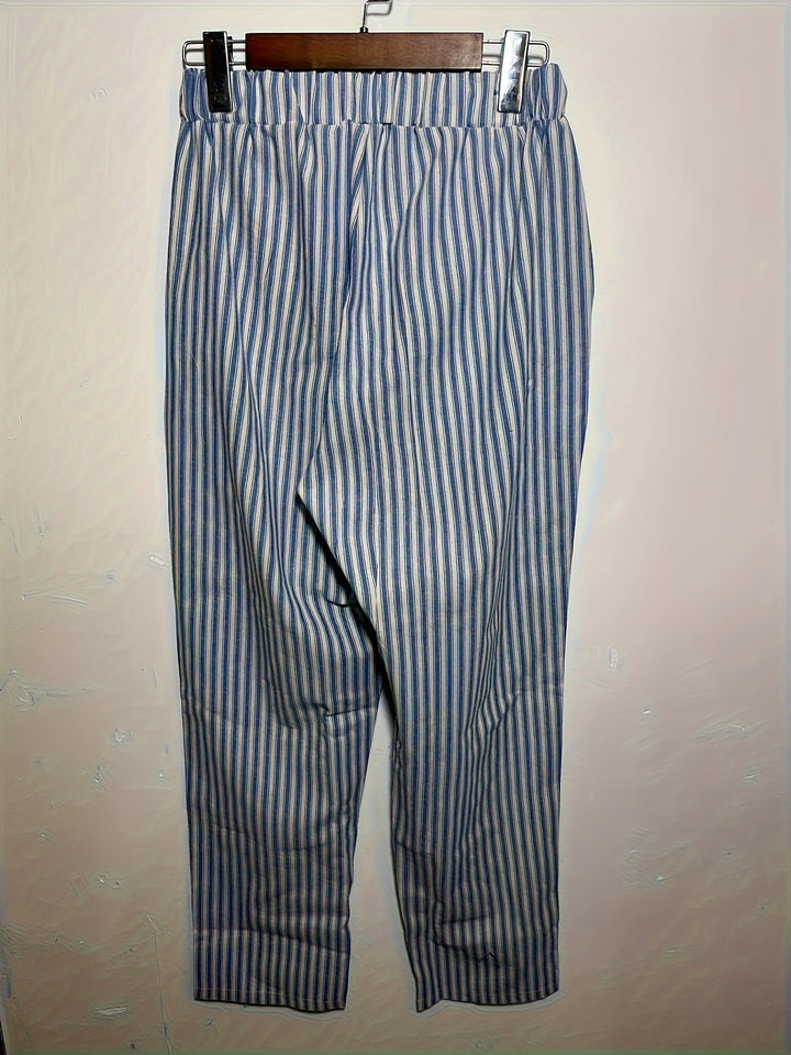 NOLÉ MONTÉLIMAR | PANTALONS LARGES À RAYURES POUR FEMMES
