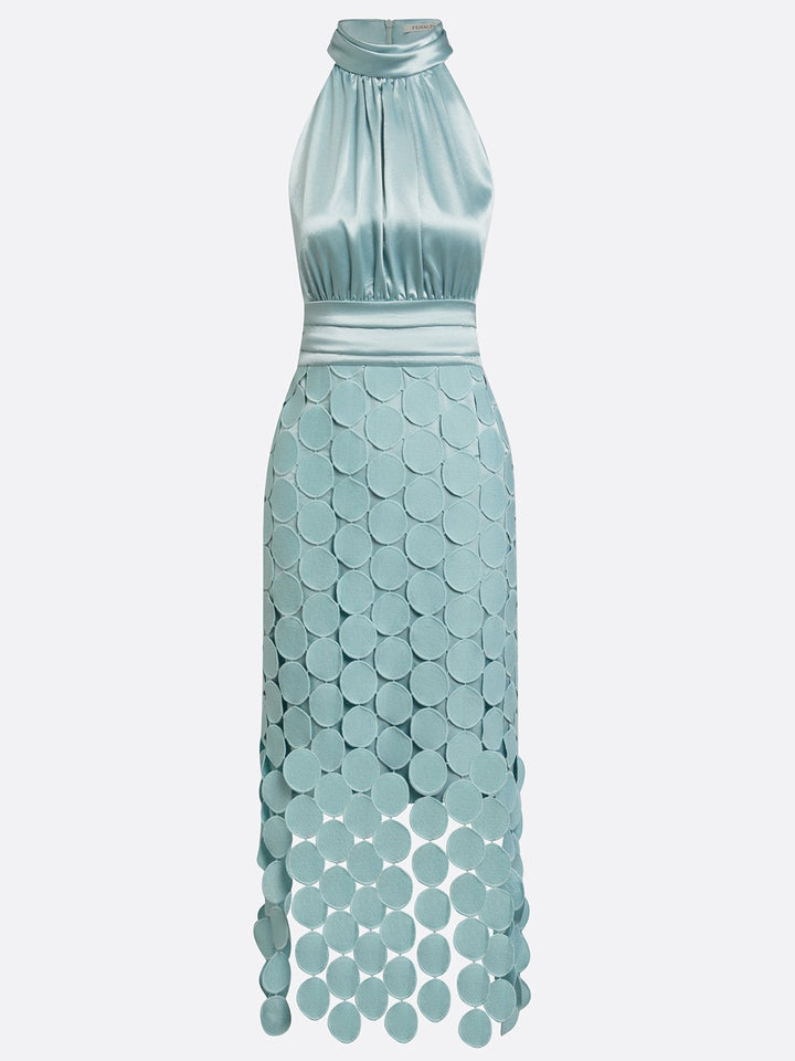 NOLÉ MONTÉLIMAR | ROBE MIDI CHIC À COL HALTER POUR FEMMES