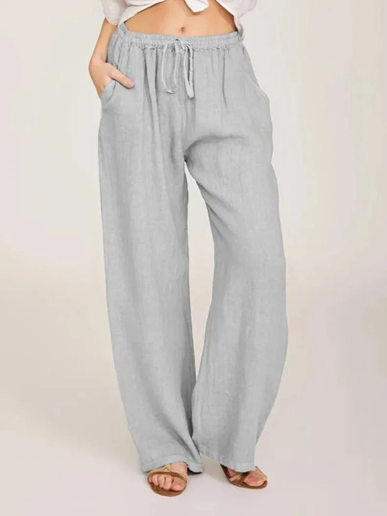 NOLÉ MONTÉLIMAR | PANTALONS CLASSIQUES À JAMBES LARGES POUR FEMMES