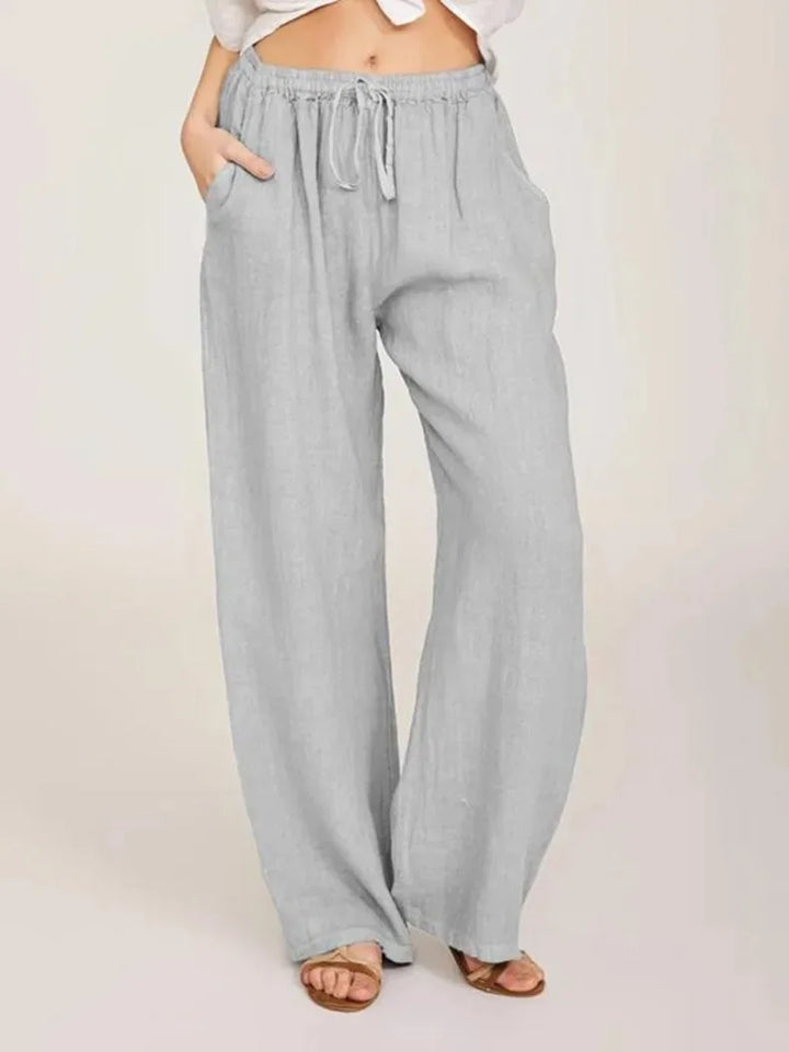 NOLÉ MONTÉLIMAR | PANTALONS CLASSIQUES À JAMBES LARGES POUR FEMMES