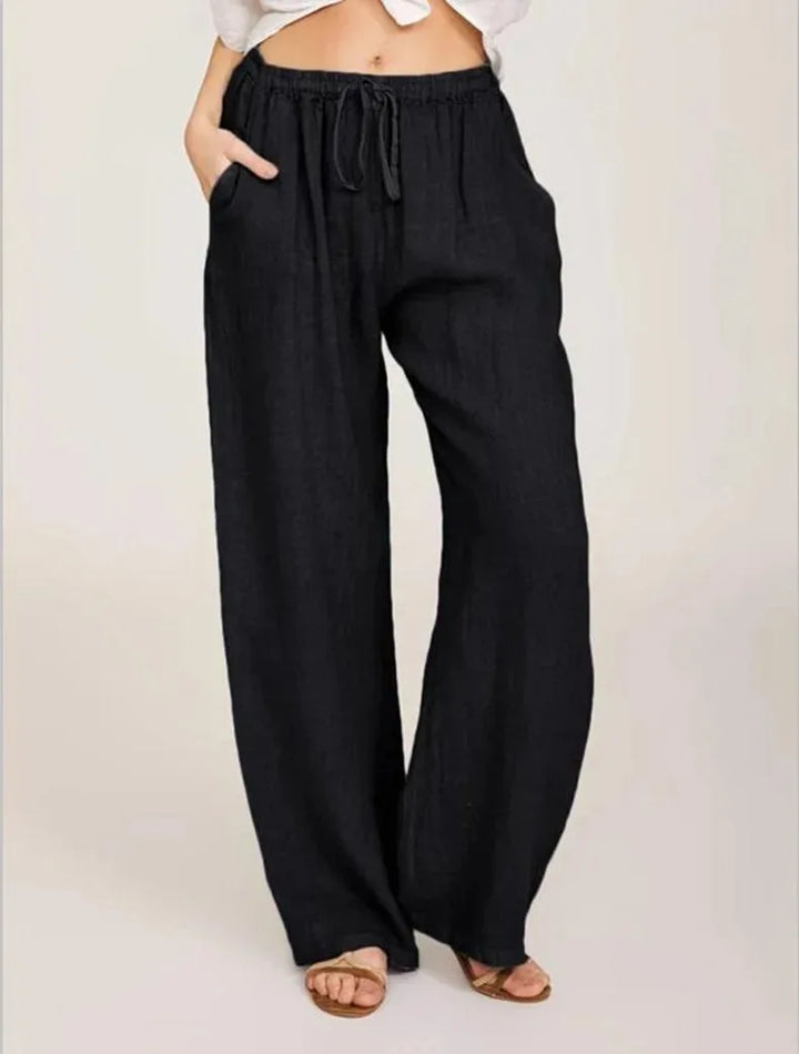 NOLÉ MONTÉLIMAR | PANTALONS CLASSIQUES À JAMBES LARGES POUR FEMMES