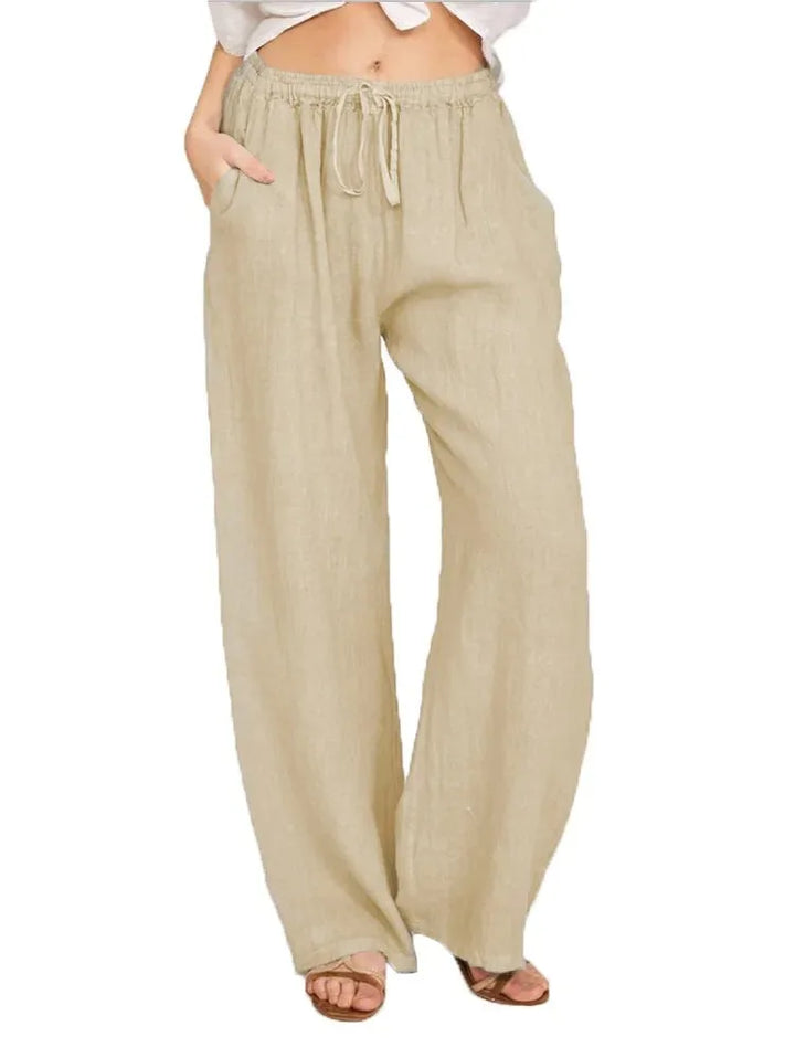 NOLÉ MONTÉLIMAR | PANTALONS CLASSIQUES À JAMBES LARGES POUR FEMMES