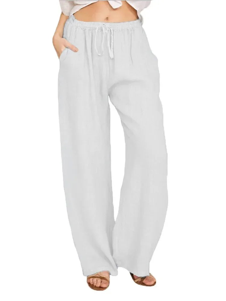 NOLÉ MONTÉLIMAR | PANTALONS CLASSIQUES À JAMBES LARGES POUR FEMMES