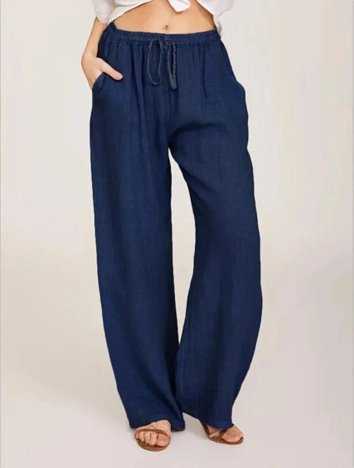 NOLÉ MONTÉLIMAR | PANTALONS CLASSIQUES À JAMBES LARGES POUR FEMMES