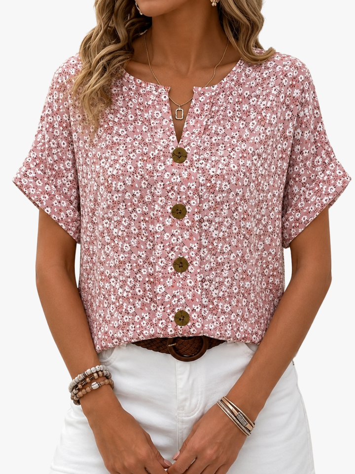 NOLÉ MONTÉLIMAR | BLOUSE FLORALE CHIC POUR FEMME
