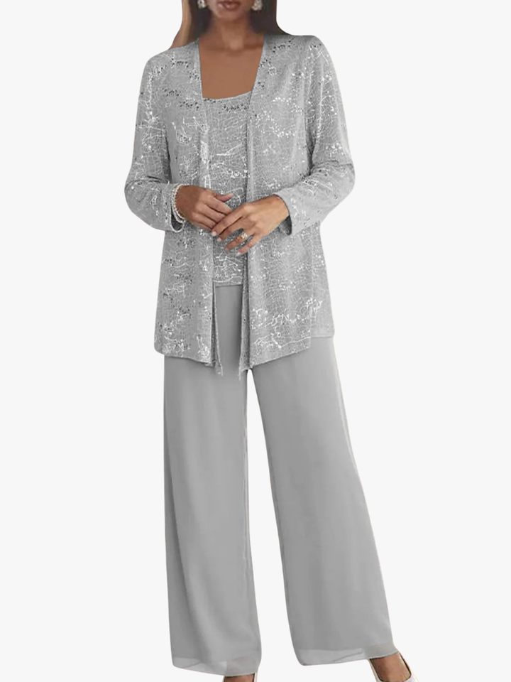 NOLÉ MONTÉLIMAR | ENSEMBLE PANTALON EN MOUSSELINE POUR FEMME