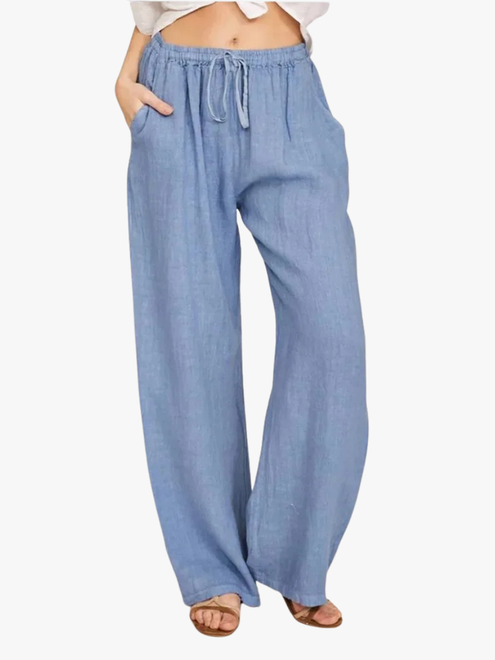 NOLÉ MONTÉLIMAR | PANTALONS CLASSIQUES À JAMBES LARGES POUR FEMMES