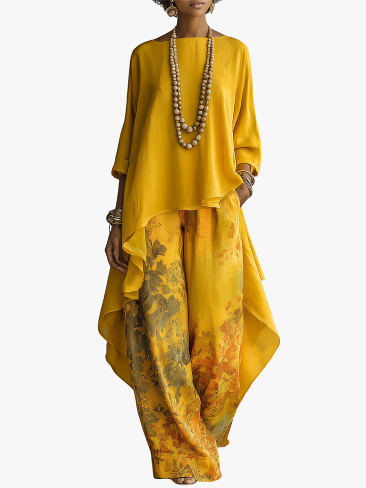 NOLÉ MONTÉLIMAR | ENSEMBLE BOHO DEUX PIÈCES POUR FEMMES