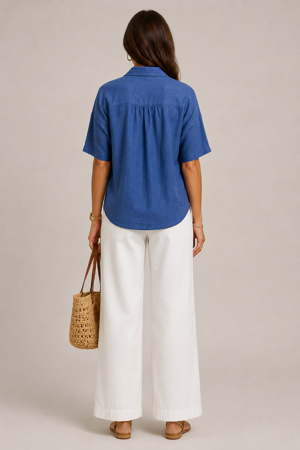NOLÉ MONTÉLIMAR | CHIC BLOUSE À COL EN V POUR FEMMES