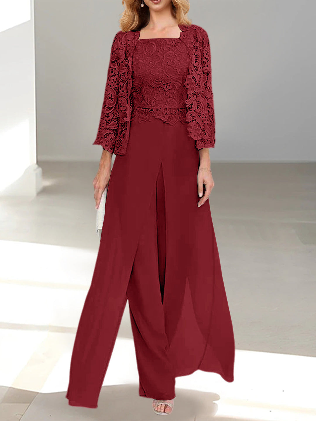 NOLÉ MONTÉLIMAR | ÉLÉGANTE ENSEMBLE PANTALON EN MOUSSELINE POUR FEMME