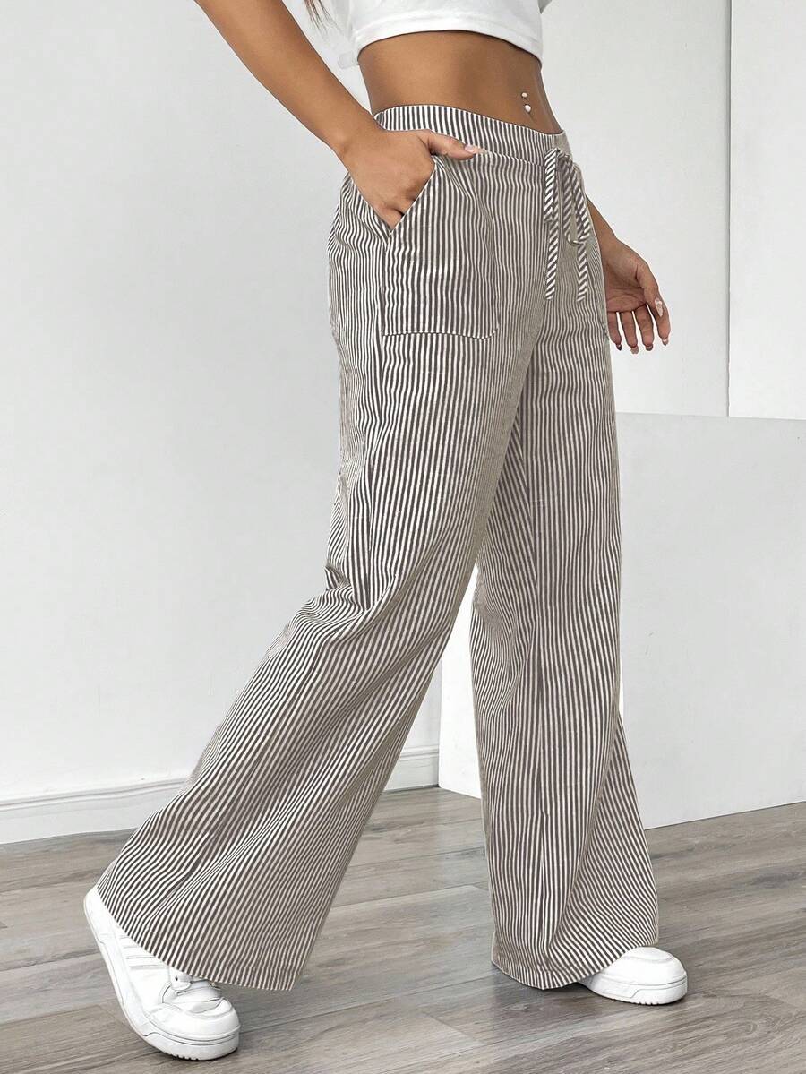 NOLÉ MONTÉLIMAR | PANTALONS AMPLE RAYÉS POUR FEMMES