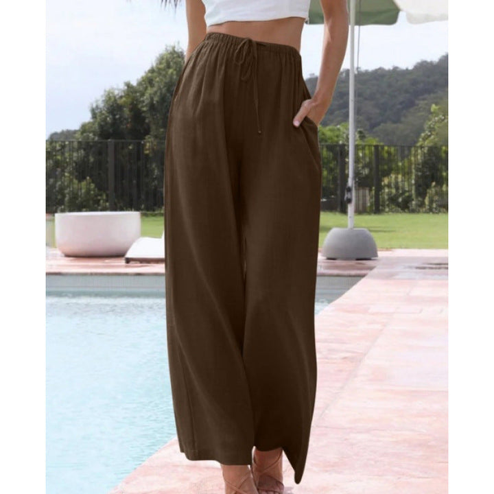 NOLÉ MONTÉLIMAR | PANTALONS CLASSIQUES À JAMBES LARGES POUR FEMMES