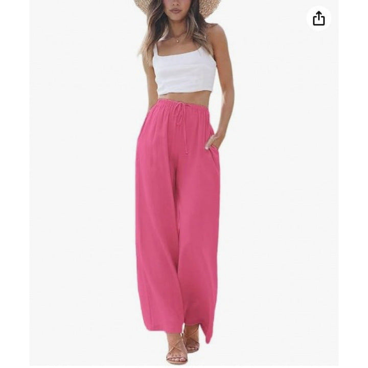 NOLÉ MONTÉLIMAR | PANTALONS CLASSIQUES À JAMBES LARGES POUR FEMMES