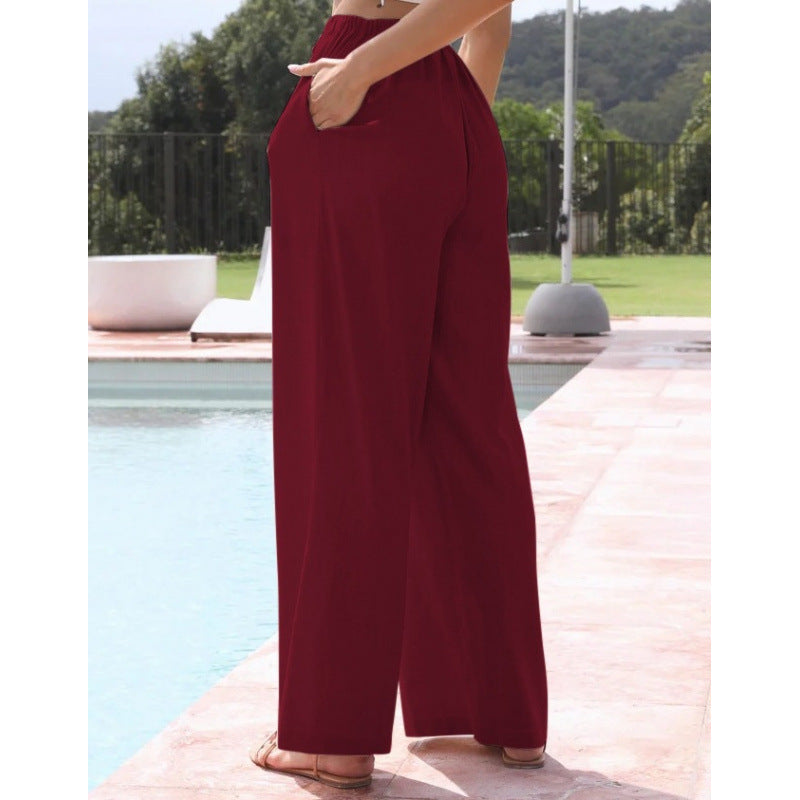 NOLÉ MONTÉLIMAR | PANTALONS CLASSIQUES À JAMBES LARGES POUR FEMMES