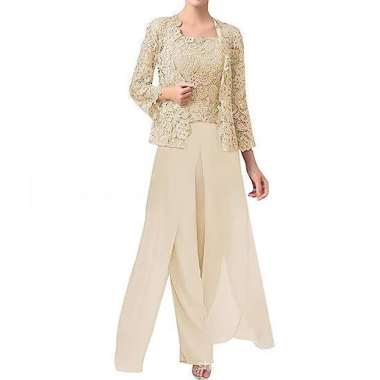 NOLÉ MONTÉLIMAR | ÉLÉGANTE ENSEMBLE PANTALON EN MOUSSELINE POUR FEMME