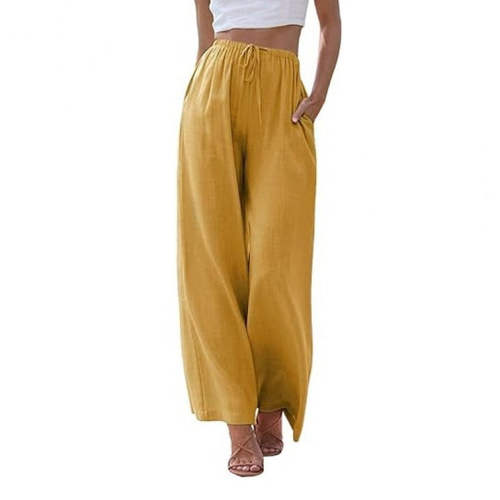 NOLÉ MONTÉLIMAR | PANTALONS CLASSIQUES À JAMBES LARGES POUR FEMMES