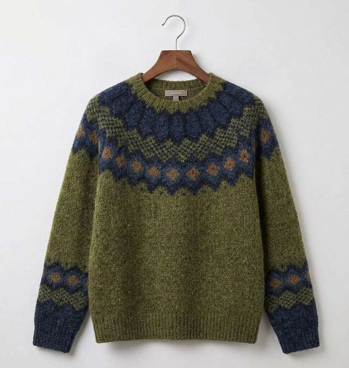 NOLÉ MONTÉLIMAR | SWEAT-SHIRT À MOTIF NORDIQUE POUR FEMMES