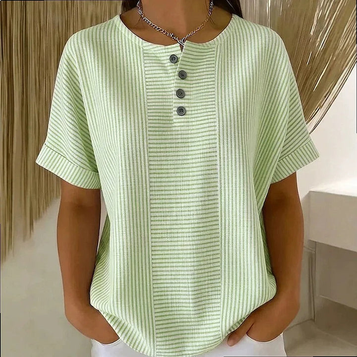 NOLÉ MONTÉLIMAR | BLOUSE À BOUTONS RAYÉE POUR FEMMES