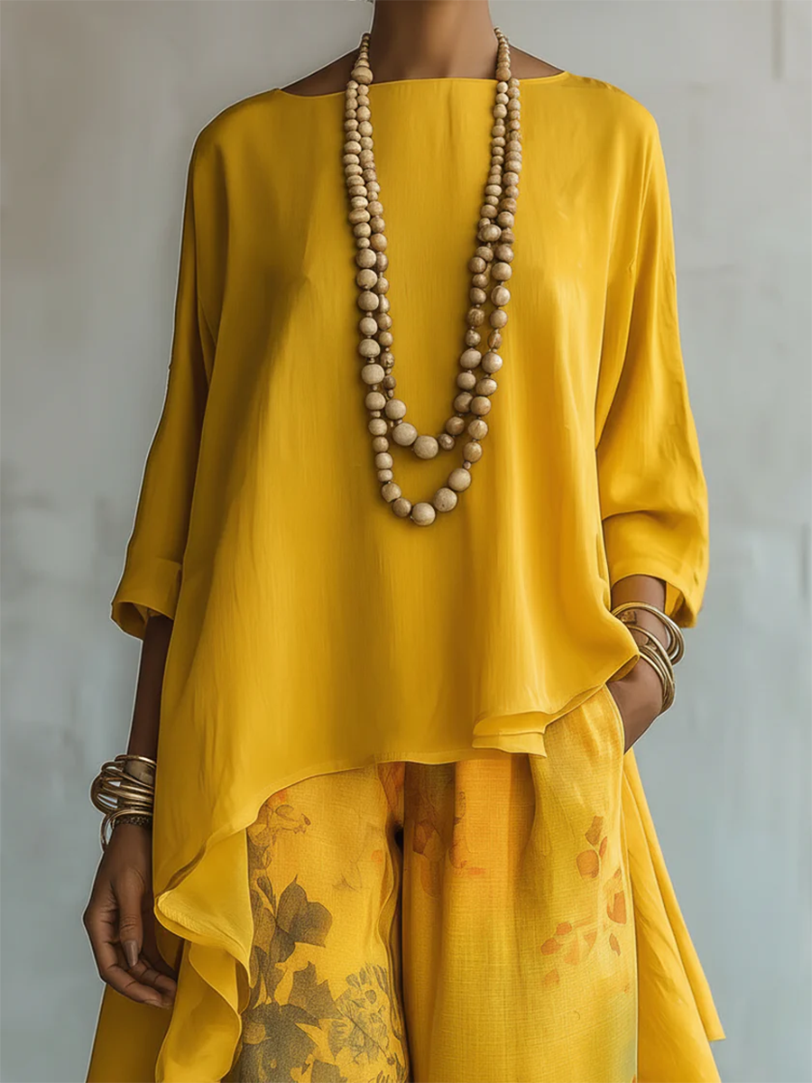 NOLÉ MONTÉLIMAR | ENSEMBLE BOHO DEUX PIÈCES POUR FEMMES